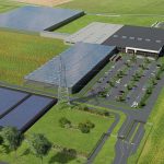 Bovenaanzicht nieuwbouwterrein Nunhems.