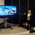 Meiny Prins tijdens opening World Horti Center