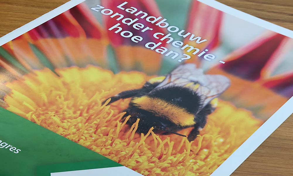 Op maandag 2 april 2019 vindt voor de tweede keer het congres ‘Landbouw zonder chemie, hoe dan?' plaats.